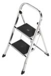 Klapptritt Stufen 2, NW-Nr.: 9000463114 Plattform-H.470mm, Alu.m.Stahl-Stufen HAILO geklappt  