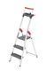 Stufenstehleiter 3 Stufen, NW-Nr.: 9000463125 Alu.Leiterlänge 1390mm, Trgf.225kg HAILO   