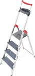 Stufenstehleiter Aluminium 4 Stufen einseitig begehbar max.Gesamtbelastung 225kg