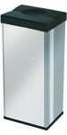 Großraumabfallbox 60l VA H720xB340xT260mm m.Schwingdeckel