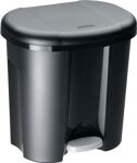 Tretabfallsammler DUO, NW-Nr.: 9000463446 2x10l B320xH405mm, Ku.schwarz ROTHO   