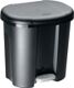 Tretabfallsammler DUO, NW-Nr.: 9000463446 2x10l B320xH405mm, Ku.schwarz ROTHO