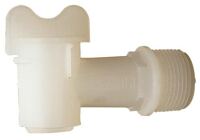 Fasshahn Ku.weiß R 26,9, NW-Nr.: 9000466070 (¾Zoll)mm   