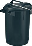 Mülleimer 35l, NW-Nr.: 9000466105 Ku.anthrazit m.Bügel SULO H.525/D.335mm  