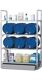 Viereck-Container, NW-Nr.: 9000466152 H860xB560xT520mm beige, 100l Deckelfarbe beige m.Rädern RUBBERMAID  
