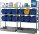 Tretabfalleimer 87 l rot, NW-Nr.: 9000466166 m.Rollen, L.500xB.410xH.825mm RUBBERMAID  
