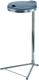Abfallsammler, NW-Nr.: 9000466300 H980xB500xT530mm 120l, Deckel silber (KS) m.Standfuß VAR  