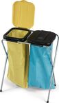 Abfallsammler, NW-Nr.: 9000466326 H780xB660xT370mm 20-130l, 2-fach   