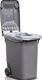 Kunststoffsack 120l LD-PE, NW-Nr.: 9000466519 grau 100 µm, B500/450xL1250mm 100St./Karton  
