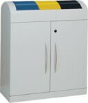 Abfallsammler, NW-Nr.: 9000466695 H.1080xB.330xT.490mm, f.1x120l Säcke stehend   