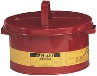 Tränkbehälter 8,0l, NW-Nr.: 9000466728 Stahlbl.D292xH149mm, JUSTRITE   