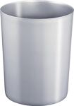 Papierkorb 13l, NW-Nr.: 9000468438 H300xØ245mm schwer, entflammbar Ku.silber ZWINGO  