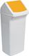 Wertstoffsammler 40l, NW-Nr.: 9000468642 H747xB320xT366mm weiß, gelb m.Deckel DURABLE m. Deckel gelb