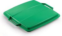 Deckel PP grün, NW-Nr.: 9000468684 B507xT470mm, f.Abfallsammler 90l lebensmittelecht DURABLE  