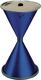Standascher D405xH770mm, NW-Nr.: 9000468701 blau Stahlbl.TKG H770xD.405mm