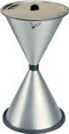 Standascher D405xH770mm, NW-Nr.: 9000468703 neusilber Stahlbl.TKG H770xD.405mm  