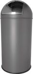 Abfallsammler, NW-Nr.: 9000468710 Ø314xH650mm 30l, mittelgrau HELIT   