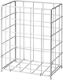 Abfallbehälter H630xB410xT255ca.mm Metall 60l ELOS