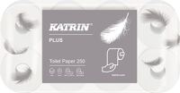 Toilettenpapier Katrin Plus 250 3-lagig 48 RL a 250 Blatt=12000 Bl.KATRIN