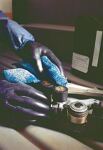 Putztuch KIMTECH 7643, NW-Nr.: 9000469615 L.ca.380 mmxB.ca.340mm, blau Rl. blau Rl.Kimberly Clark  