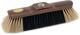 Besen Rosshaar braun lack.m.Gewinde L.280mm SOREX