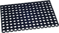 Fußmatte Gummi schwarz offen Stärke 23mm Maßanfertigung
