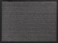 Fußmatte gestreift anthrazit PP L800xB1200xS5mm