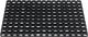 Fußmatte offene Ringe, NW-Nr.: 9000471293 schwarz, Gum.L500xB800xS22mm   