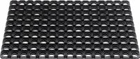 Fußmatte offene Ringe, NW-Nr.: 9000471302 schwarz, Gum.L1000xB1500xS22mm   
