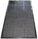 Fußmatte offene Ringe, NW-Nr.: 9000471303 schwarz, Gum.L1500xB900xS10mm   