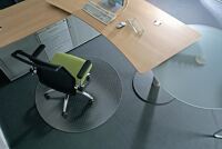 Bürstenfußmatte Alurahmen, NW-Nr.: 9000471350 und Feinripsbürsten, B.470xL.650mm Anlaufkante H.10mm  