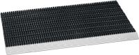 Fußmatte Bürsten Alu, NW-Nr.: 9000471443 anthrazit PA, L750xB450xS23mm   