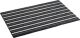 Fußmatte Nadelfilz mit Alustreifen B.480xL.750mm Alu Line