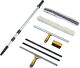 Fensterreinigungsset 8, NW-Nr.: 9000472113 tlg.B.450mm m.Alustiel, Wischer Einwascher VERMOP 2 Waschbezüge/Glasschaber, Alu.-Stange/2Wischergum  