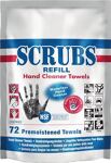Handreinigungstuch Scrubs, NW-Nr.: 9000474002 hohe Reinigungskraft 72, St.Nachfüllpackung SCRUBS   