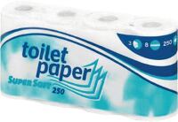 Toilettenpapier 3-lagig Tissue hochweiß 56 Rollen/VE