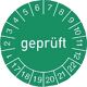 Mehrjahres-Prüfplakette geprüft 2017-2022 15mm selbstklebend Beutel a 100 St.