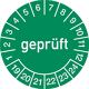 Mehrjahresprüfplakette, NW-Nr.: 9000477034 D.30 mmBxL gepr.2019-2024, Folie Btl.a 100 St.