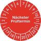 Mehrjahres-Prüfplakette Nächster Prüftermin 17-22 30mm selbstkl. Btl. a 100 St.
