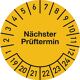 Mehrjahresprüfplakette, NW-Nr.: 9000477052 D.30 mmBxL Nächster, Prüftermin 2019-2024 Folie Btl.a 100 St.