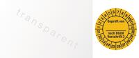 Mehrjahresprüfplakette, NW-Nr.: 9000477079 B25xL60mm Geprüft n.DGUV3, 21-30 Folie Btl.a 100 S   