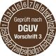 Mehrjahresprüfplakette, NW-Nr.: 9000477115 D.30mm J.2025-2034 Folie, Btl.a 100 St.