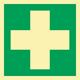 Rettungszeichen ASR, NW-Nr.: 9000477462 A1.3/DIN EN ISO 7010/DIN, 67510 L148xB148mm Erste Hilfe Ku.
