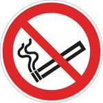 Verbotszeichen ASR, NW-Nr.: 9000477550 A1.3/DIN EN ISO 7010, Rauchen verboten Ku. Kunststoffschild, ASR A1.3/DIN EN ISO 7010  