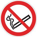 Verbotszeichen ASR, NW-Nr.: 9000477551 A1.3/DIN EN ISO 7010, Rauchen verboten Folie Folie selbstklebend, ASR A1.3/DIN EN ISO 7010  