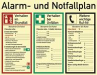 Alarm-/Notfallplan ASR, NW-Nr.: 9000477607 A1.3/DIN EN ISO 7010/DIN, 67510 L620xB480mm Ku. langnachleuchtend, ASR A1.3/DIN EN ISO 7010  