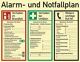 Alarm-/Notfallplan ASR, NW-Nr.: 9000477607 A1.3/DIN EN ISO 7010/DIN, 67510 L620xB480mm Ku. langnachleuchtend, ASR A1.3/DIN EN ISO 7010