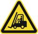 Warnzeichen ASR A1.3/DIN, NW-Nr.: 9000477658 EN ISO 7010 200mm Warnung, vor Flurförderzeugen Ku B.200xH.200mm Ku.-Schild, ASR A1.3/DIN EN ISO 7010