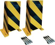 Schutzecke, NW-Nr.: 9000480014 H400xL160/200mm U-Form, Stahlbl.schwarz/gelb VE=2 St.GEWA  