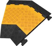Schlauch- u.Kabelbrücke, NW-Nr.: 9000480248 H50mm Gum.schwarz/gelb, li.   